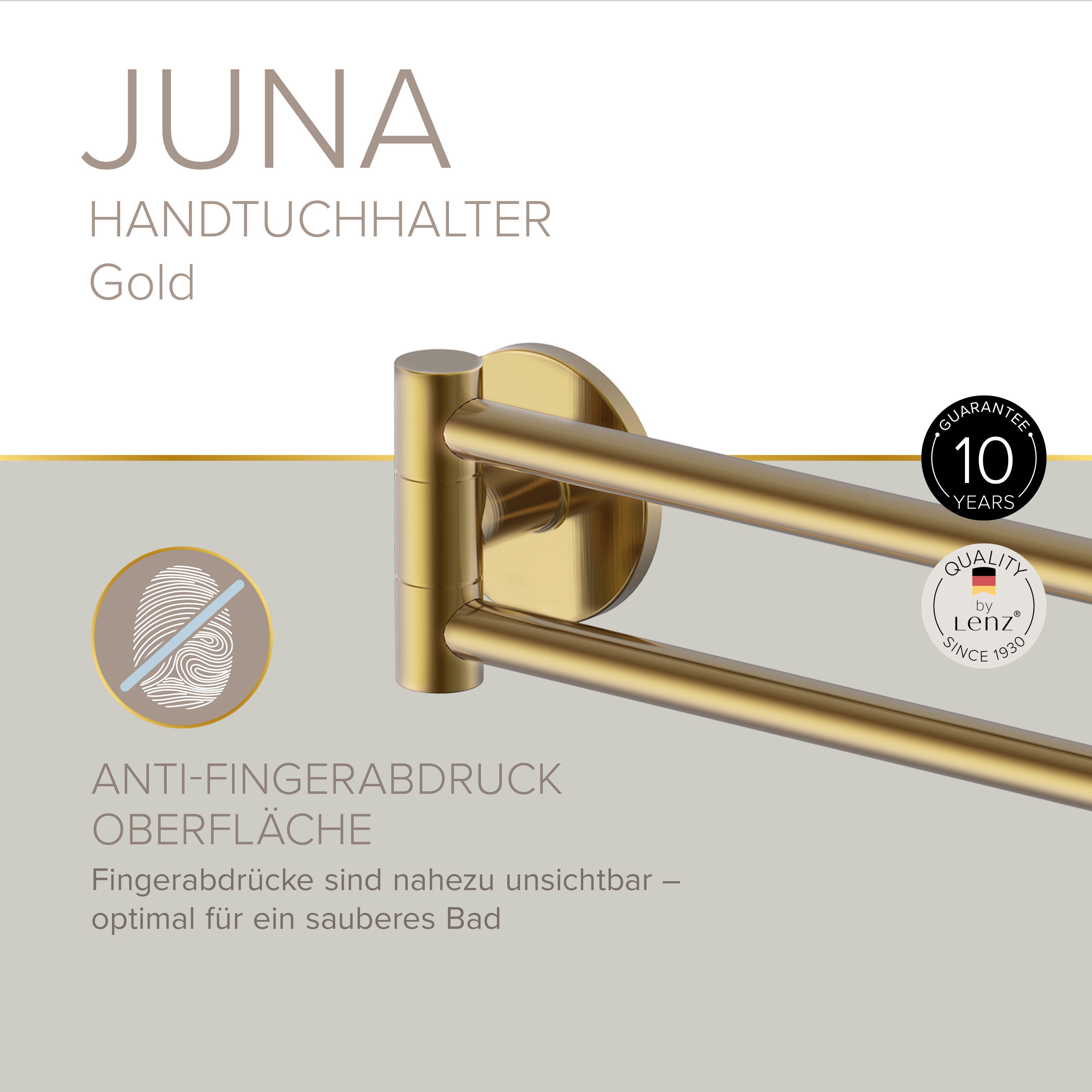 Lenz Doppelhandtuchhalter HYGGE, JUNA günstig online kaufen