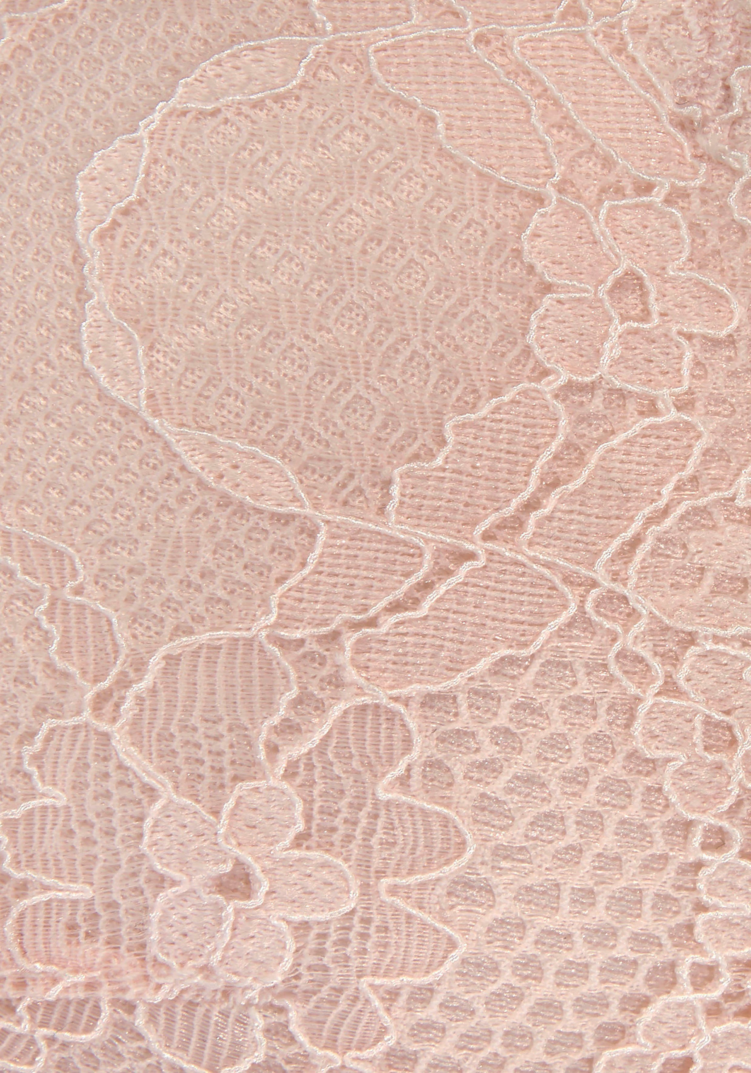 LASCANA Push-up-BH mit praktischem Vorderverschluss und zarten Spaghettiiträgern, Dessous