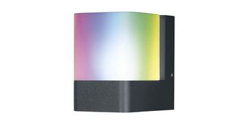 Ledvance LED Außen-Wandleuchte SMART+ LED Wandleuchte RGBW Wand Lampe WiFi Alexa Google Aussenleuchte, LED fest integriert, Mehrfarbig, Steuerung über Google Assistant, Amazon Alexa, Dimmbar, RGB