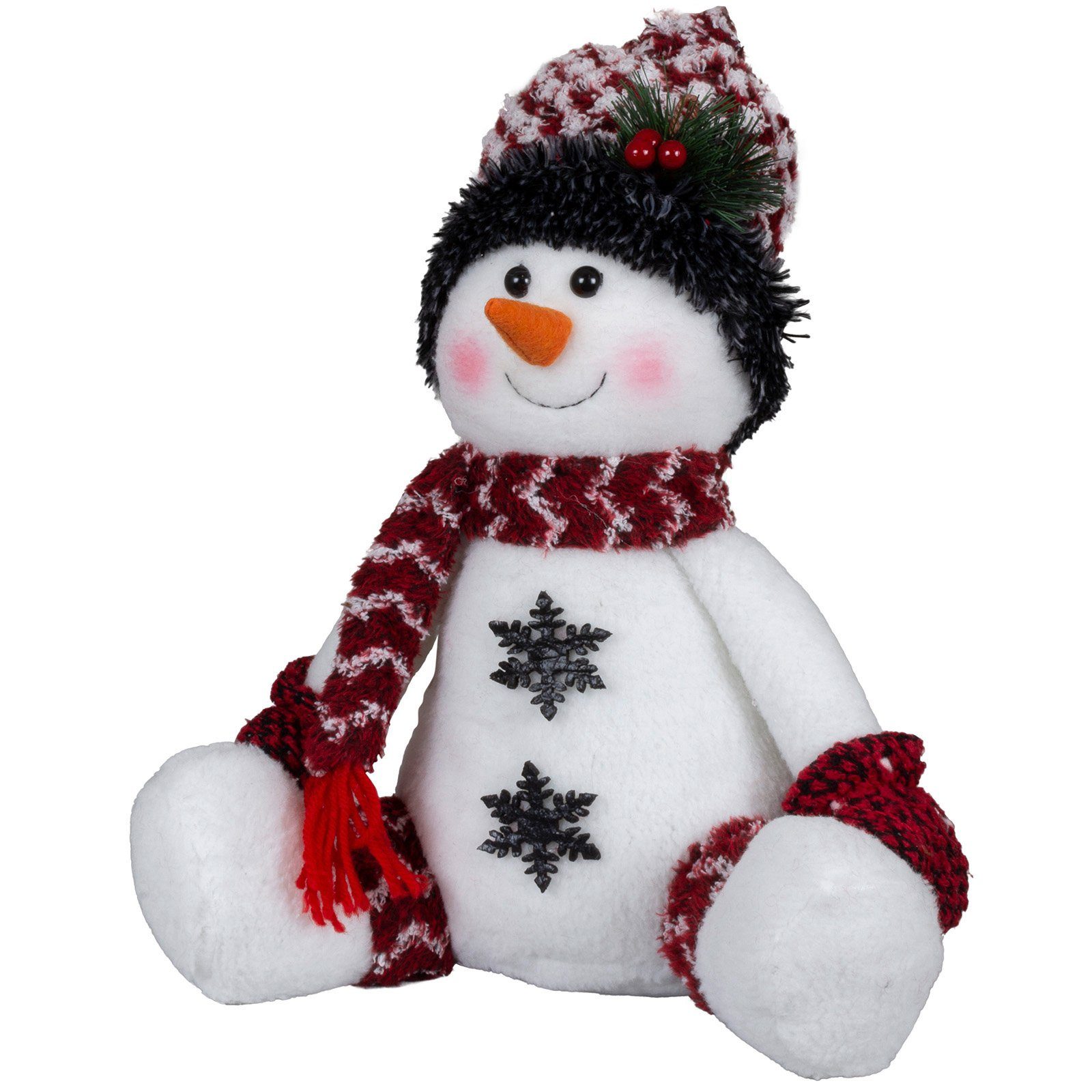 Christmas Paradise Weihnachtsfigur Schneemann Paar, Deko Figur groß 36cm (5 günstig online kaufen