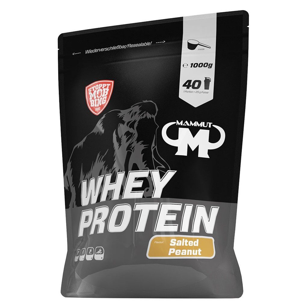 Mammut Nutrition Whey Protein - 1000 g Zipp-Beutel Pulver, 1000 g