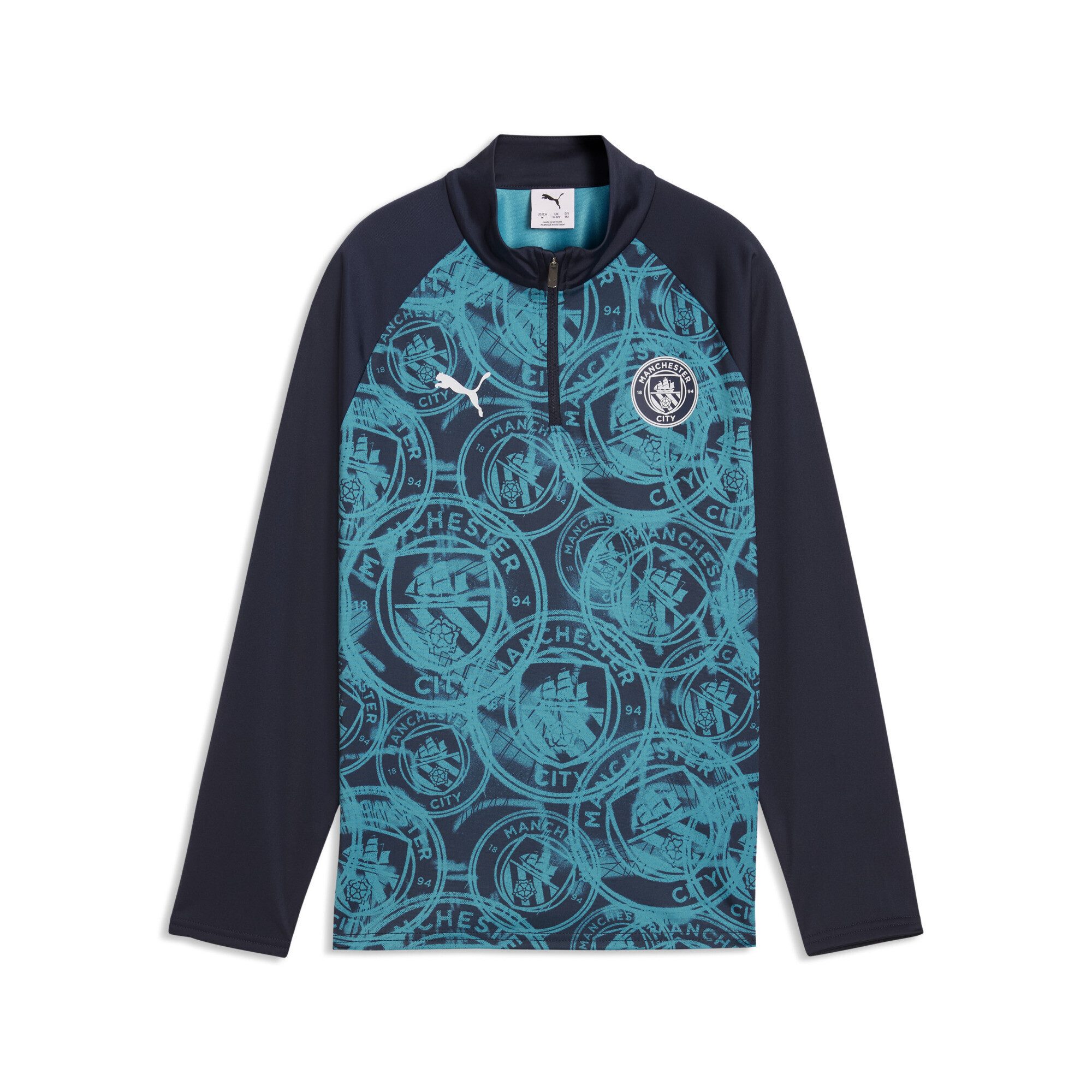 PUMA T-Shirt Manchester City Aufwärmoberteil Jugendliche