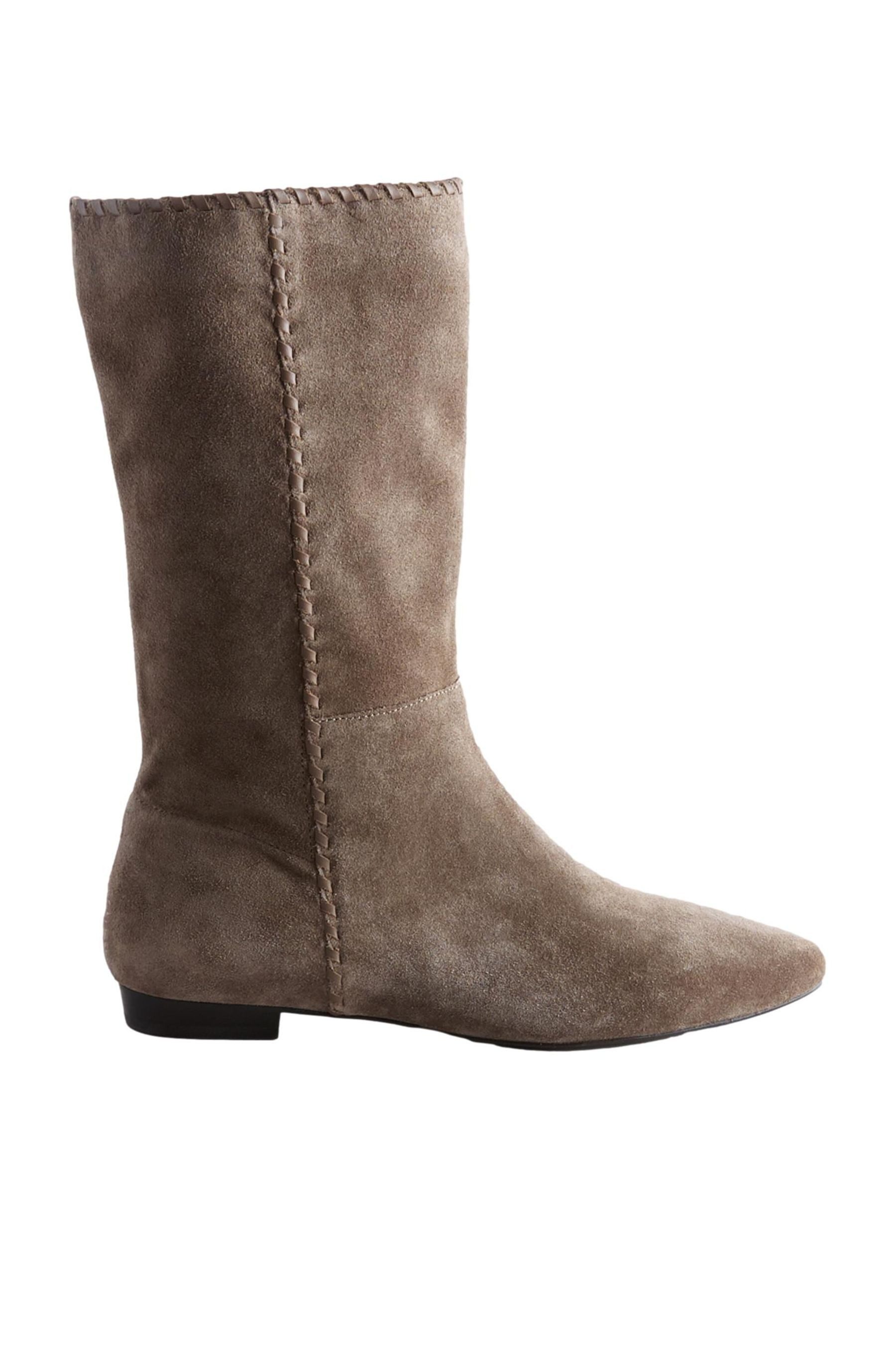 Next Forever Comfort® Midi-Schlupfstiefel, Nahtdetail Stiefel günstig online kaufen