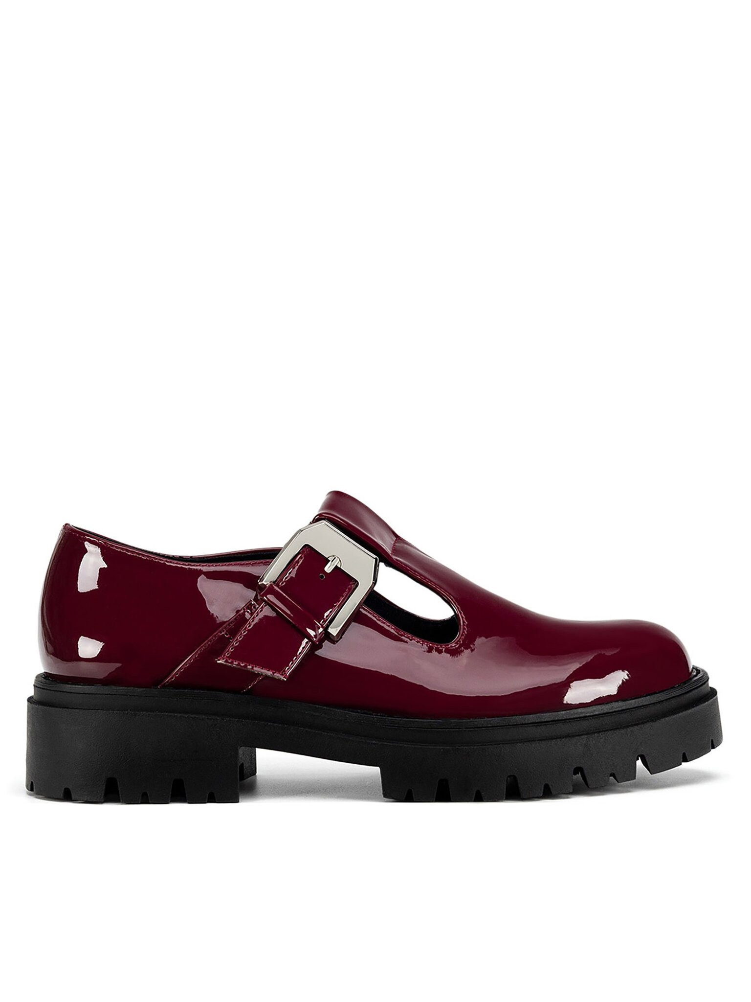 Jenny Fairy Halbschuhe Damen WS5865-10 Dunkelrot Schnürschuh