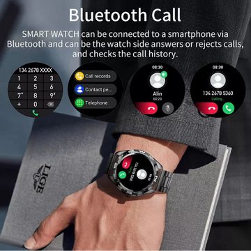 Lige BW0327 Smartwatch (1,32 Zoll), HD-Bildschirm, 260mAh, IP67, Mehrere Sportmodi, Bluetooth-Anruf