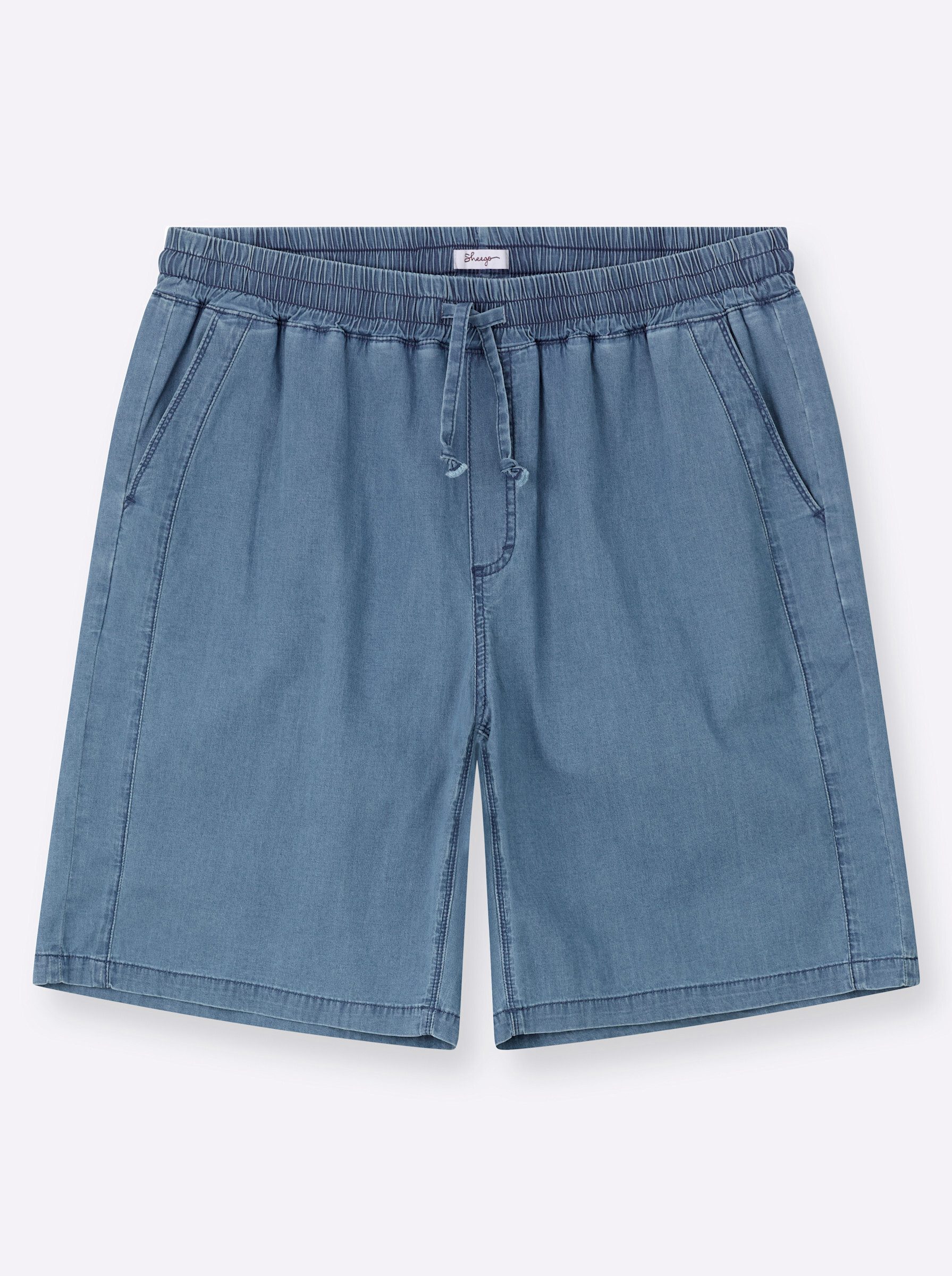 Sheego Jeansshorts Jeans-Shorts normal