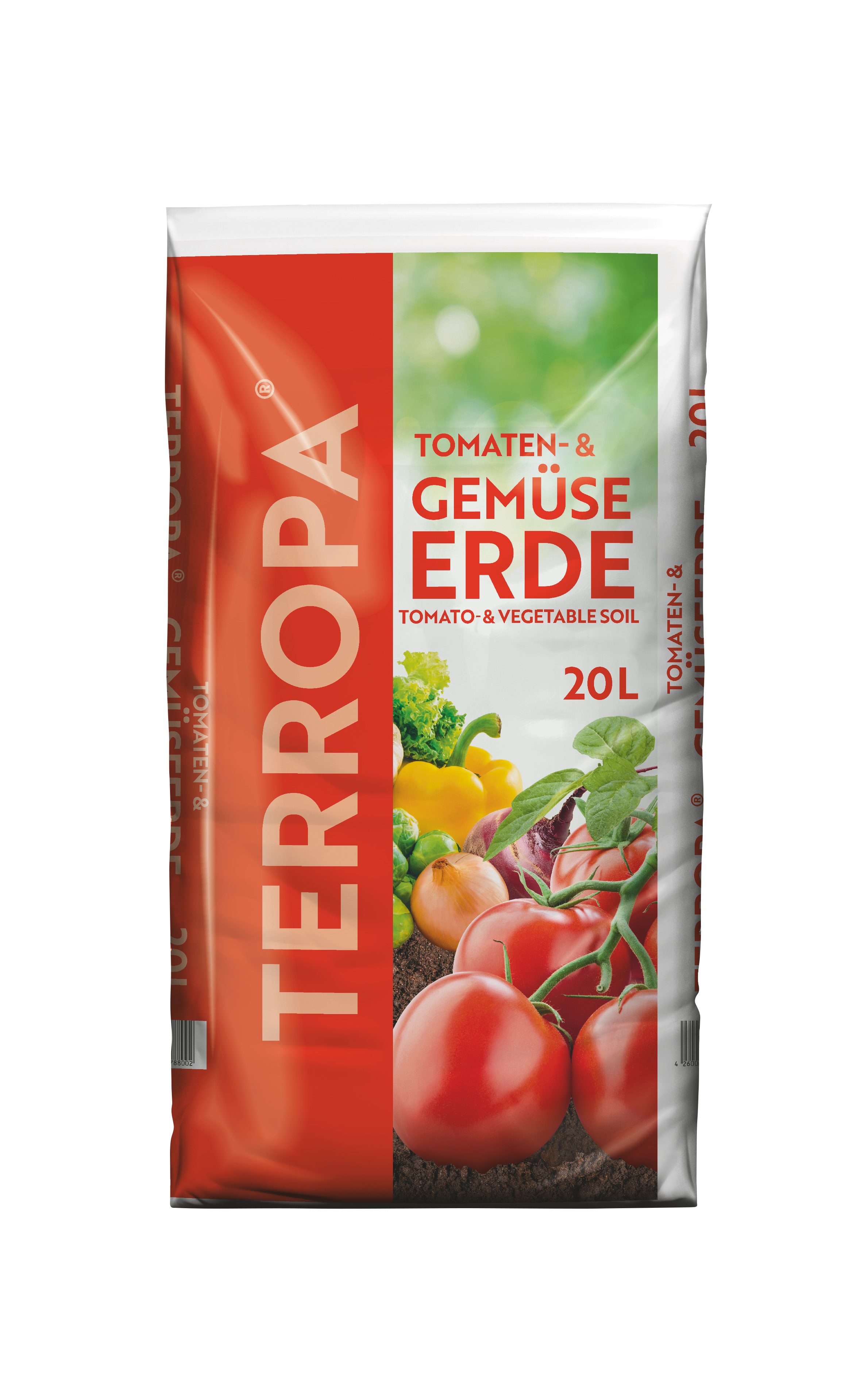 Pflanzerde JSM - Terropa Tomaten- & Gemüse Erde 2 x 20 L