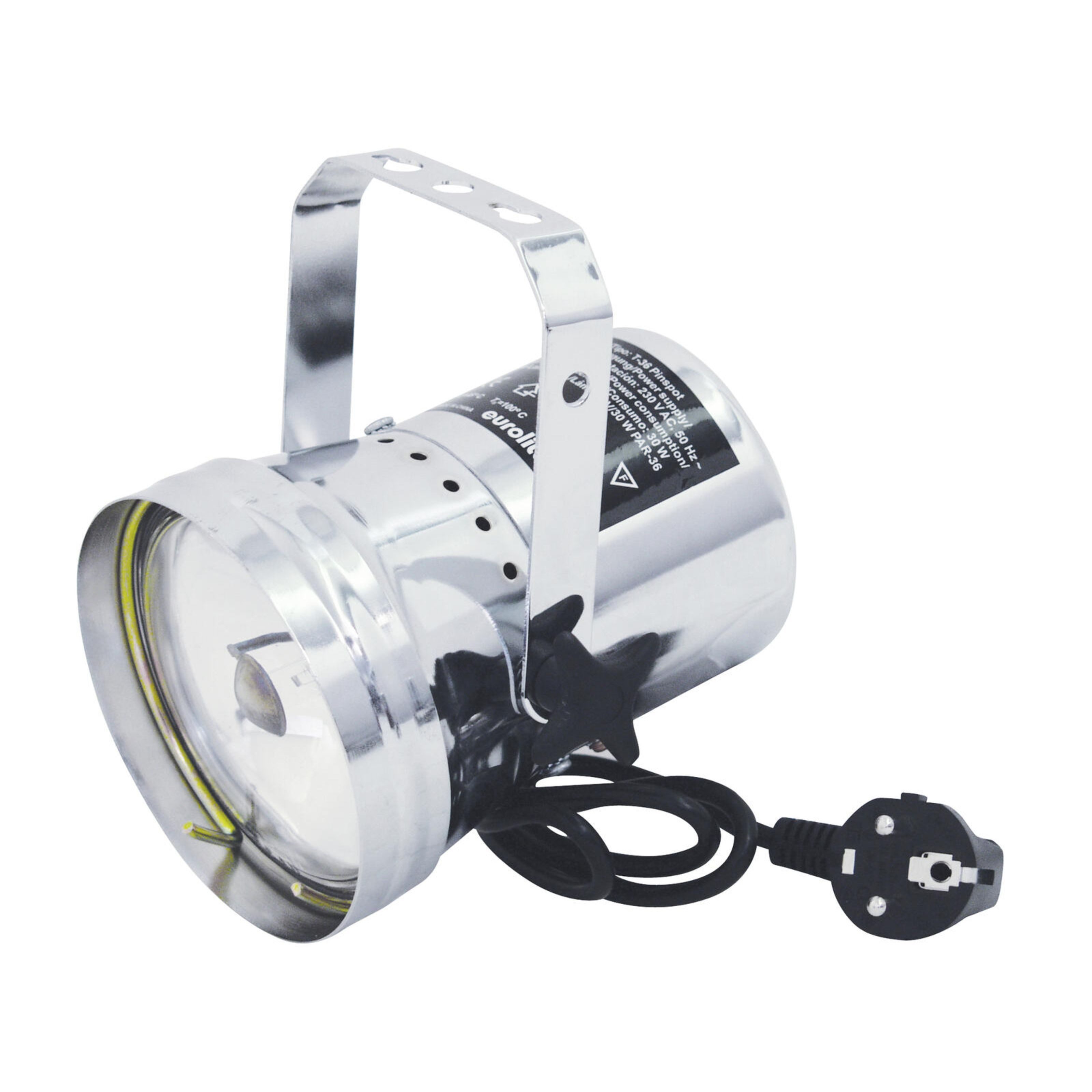 EUROLITE LED Scheinwerfer, Par 36 Pinspot polish m. Trafo - Pin Spot