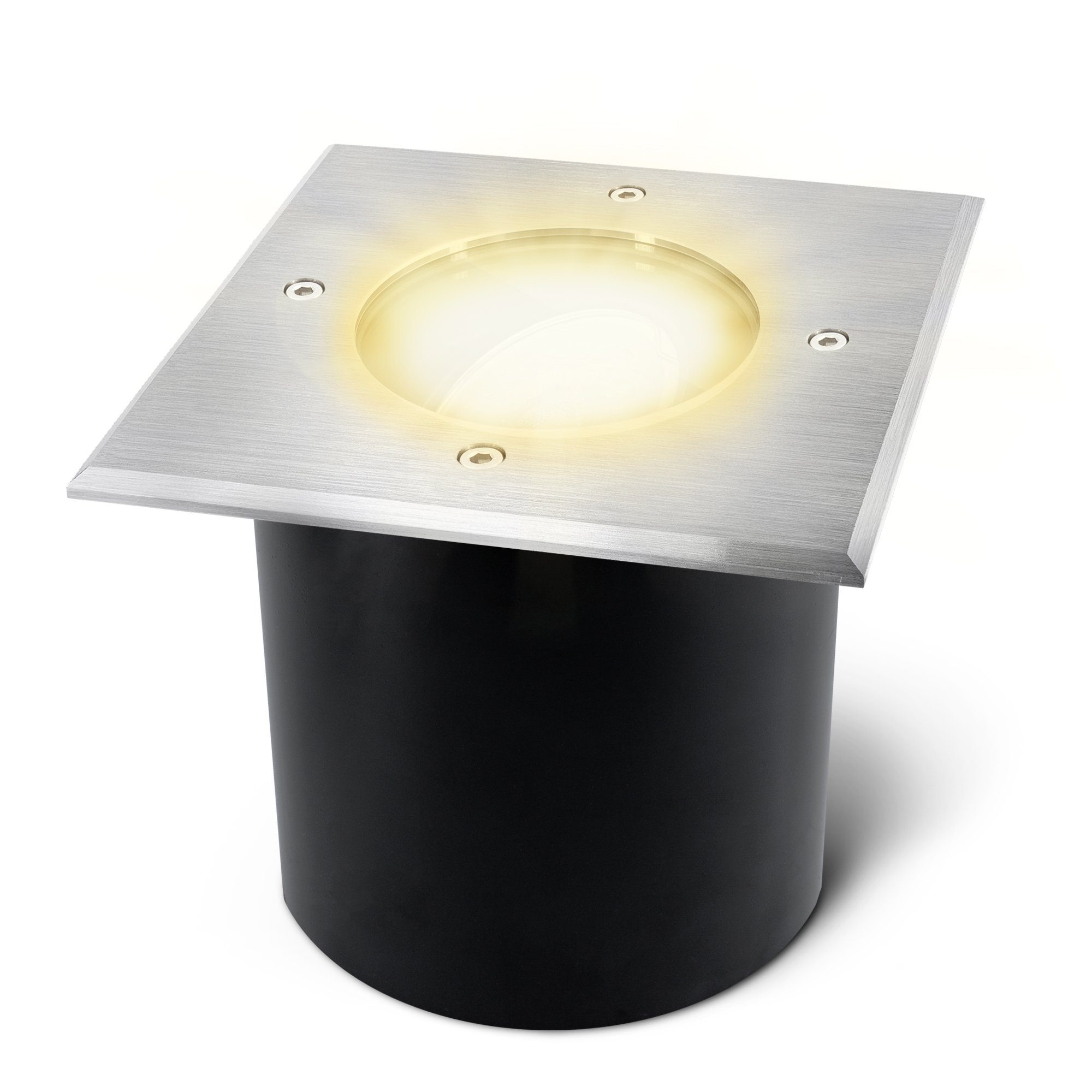 SSCLUXon LED Gartenstrahler LED Bodenstrahler JADINA schwenkbar, flach