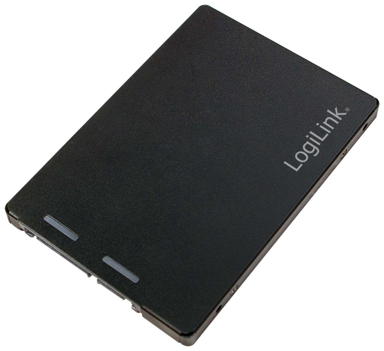 LogiLink Festplatten-Gehäuse LOGILINK M.2-Festplattengehäuse AD0019, 2,5"  SATA