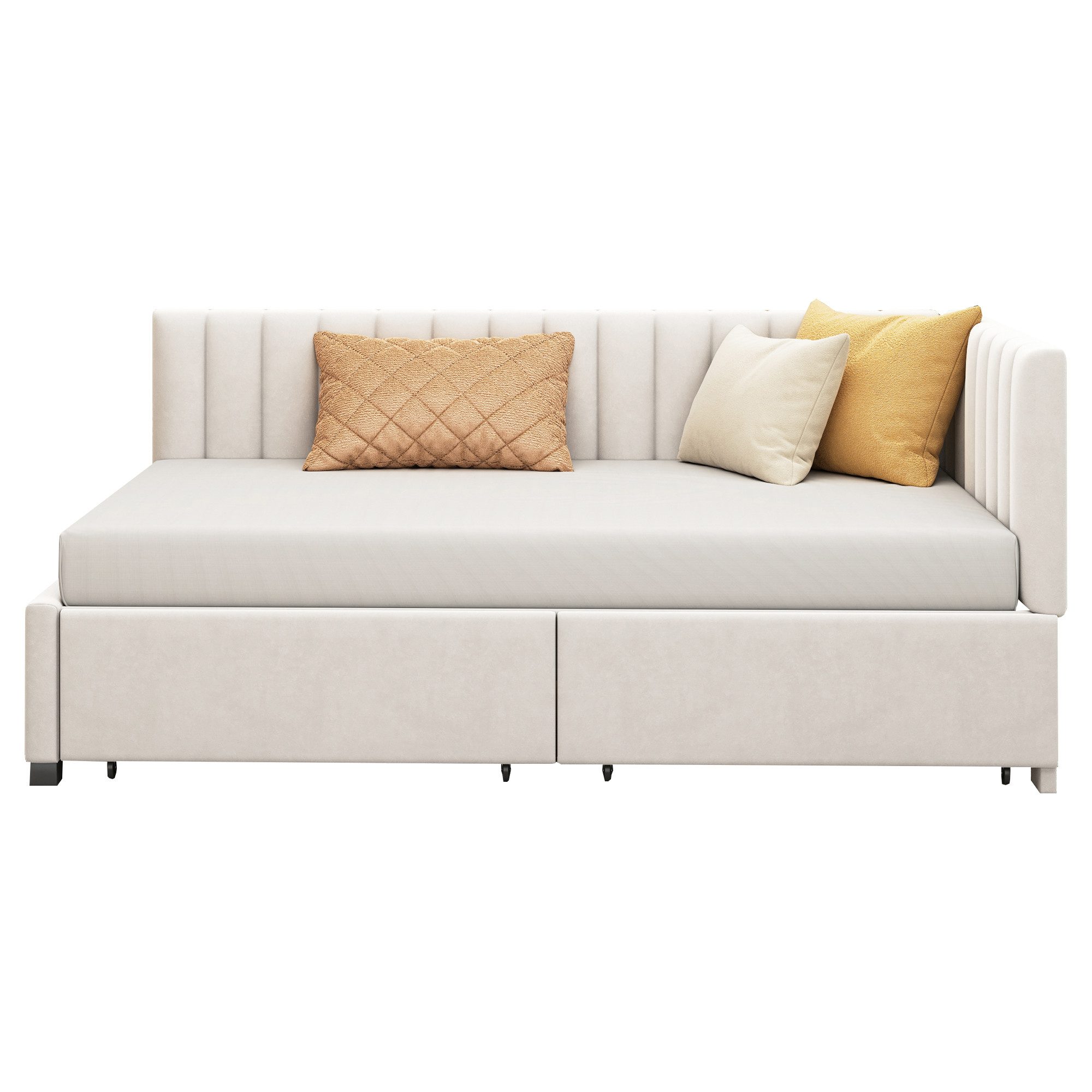 REDOM Polsterbett Schlafsofa, Multifunktionsbett (90x200 cm, günstig online kaufen