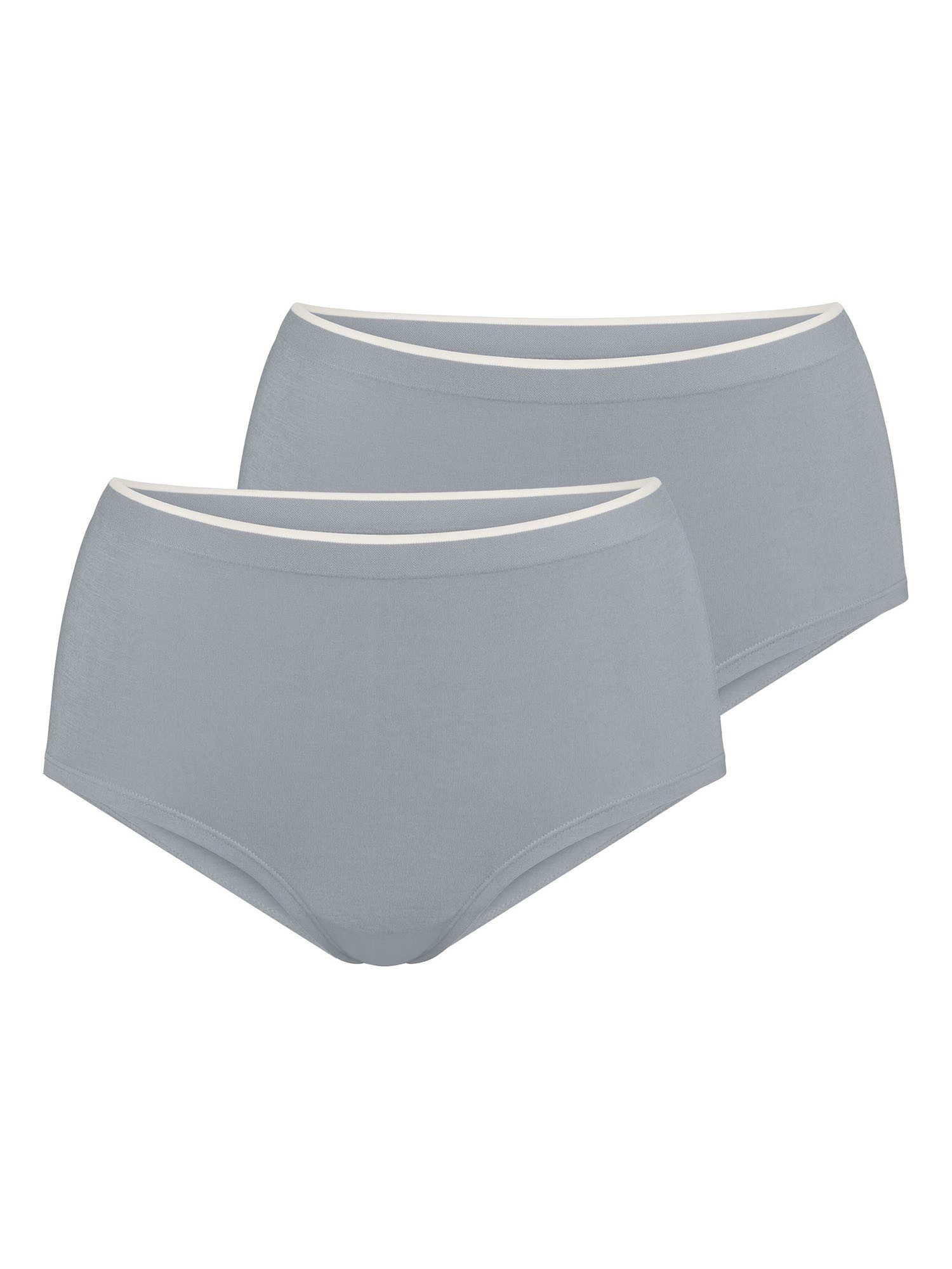sloggi Maxislip Blue GO Sense (2-St) Hoher Slip, Taillenslip, High Waist Slip