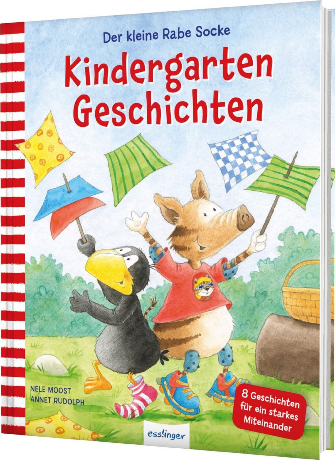 Der kleine Rabe Socke: Kindergarten-Geschichten / Nele Moost