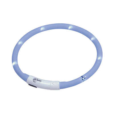 Nobby Hundehalsbandleuchte LED Lichtband Puppy hellblau