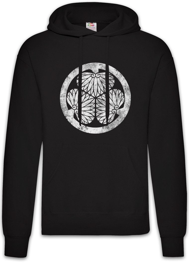 Hoodie Tokugawa Clan Logo Mon Herren Hoodie Shogunat Shogun Oda Samurai