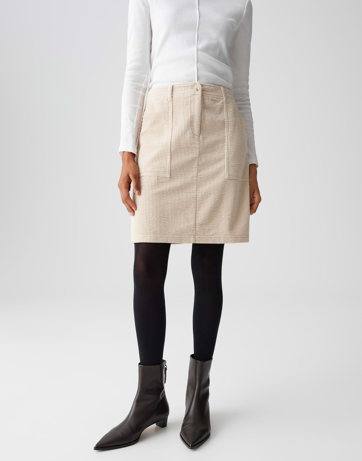 OPUS Minirock REAH Cord aus 100% BCI Cotton günstig online kaufen