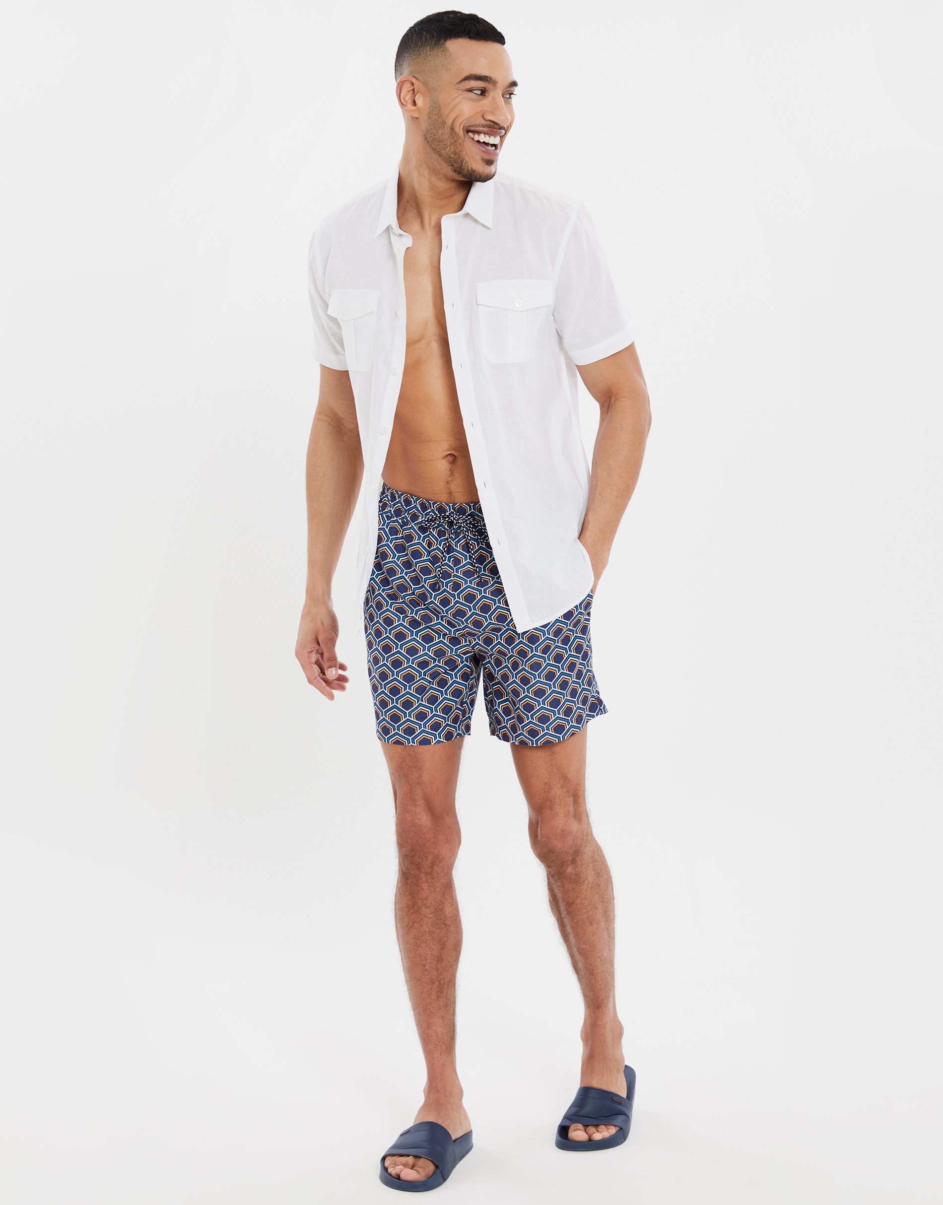 Threadbare Badehose THB Swim Short Kilngate (1-St) mit Tunnelzug