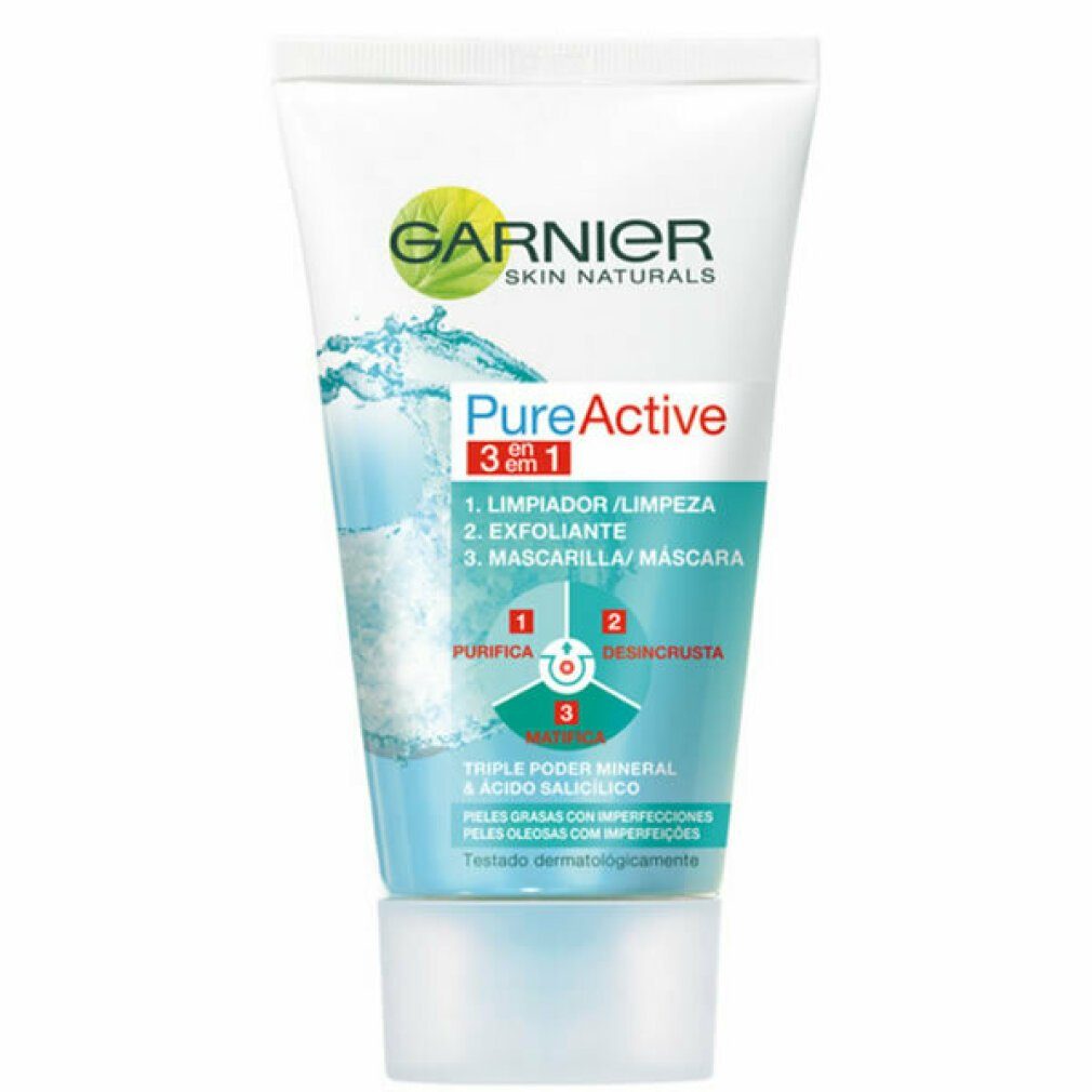 GARNIER Gesichts-Reinigungsschaum Garnier Active 3 In 1 Cleansing Gel