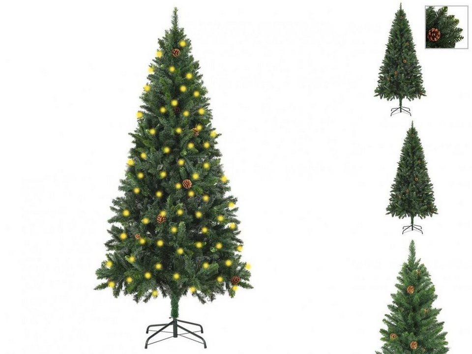 vidaXL Künstlicher Weihnachtsbaum Künstlicher Weihnachtsbaum mit LEDs vidaXL Künstlicher Weihnachtsbaum Künstlicher Weihnachtsbaum mit LEDs