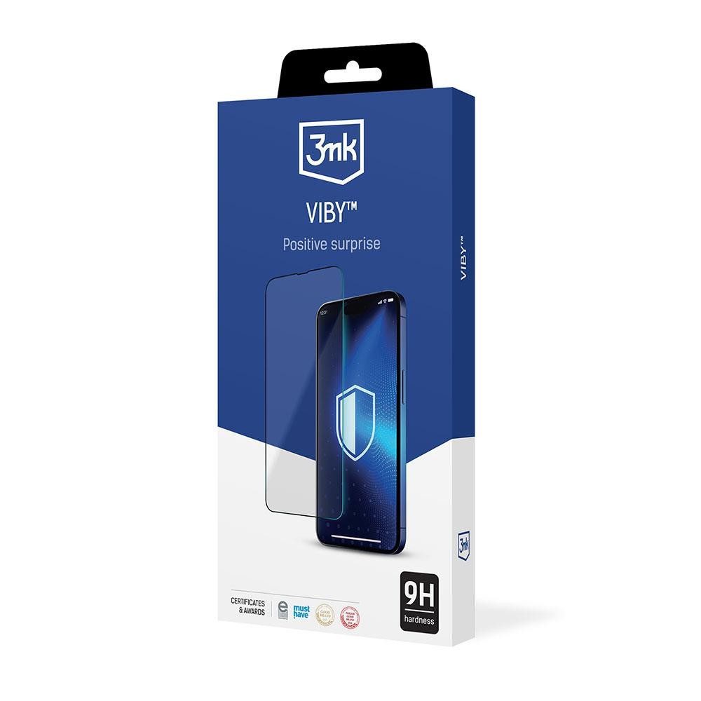 3MK Displayschutzglas Panzerglas Sicherheitsglas für iPhone 15, Spar-Set, 1 Stück, gehärtetes Glas, 9H Härte, passgenau