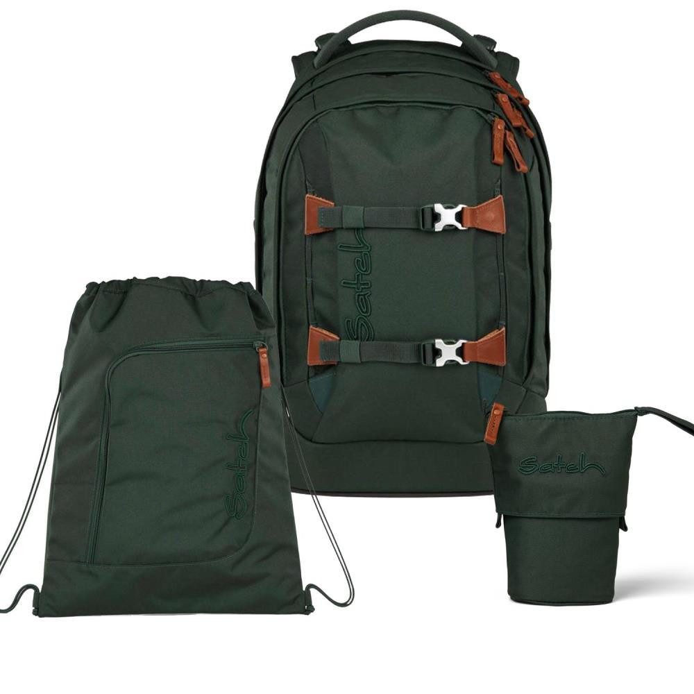 Satch Schulrucksack Pack (3tlg., inkl. Pencil Slider und Sportbeutel)