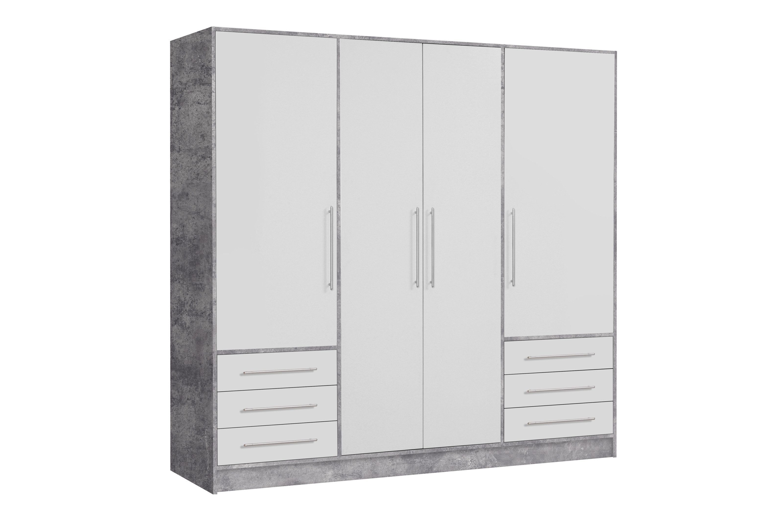 freiraum Drehtürenschrank JUPITER 4 Türen, 6 günstig online kaufen