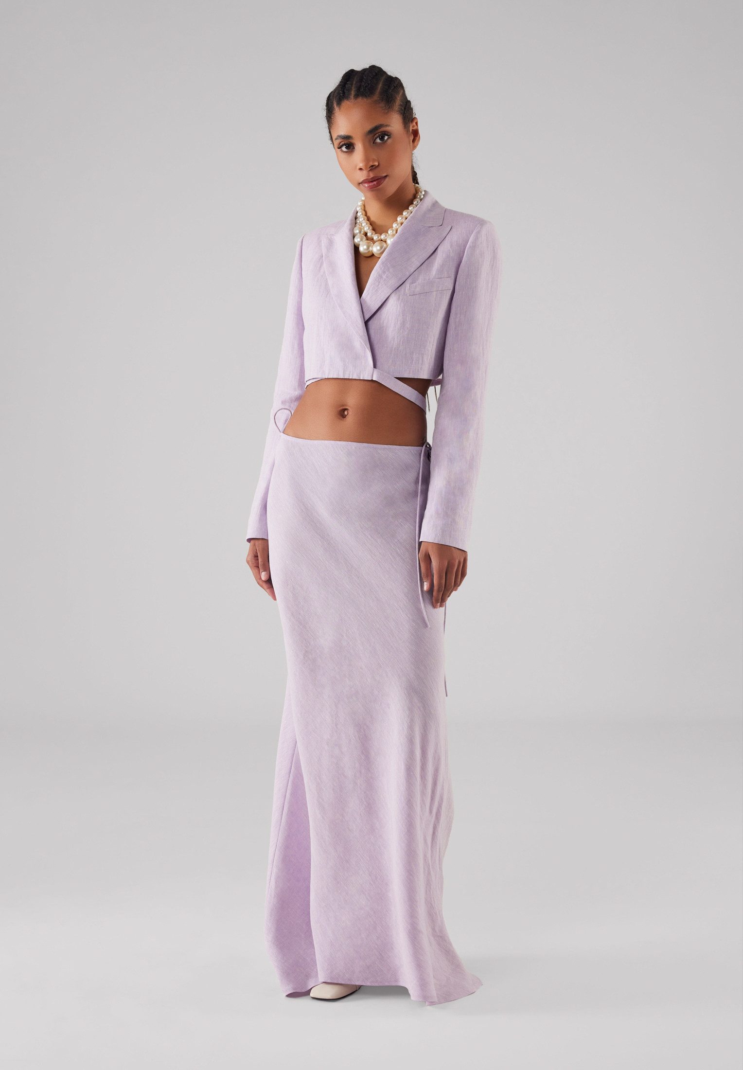 JUNEFRIDAYS Maxirock - ROCK Figurbetonte Passform mit leicht ausgestelltem günstig online kaufen