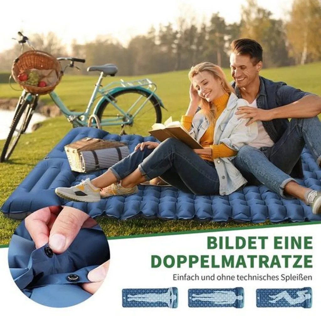 DOPWii Isomatte 9cm Isomatte Selbstaufblasend,Schlafmatte,campingMatte,197* günstig online kaufen