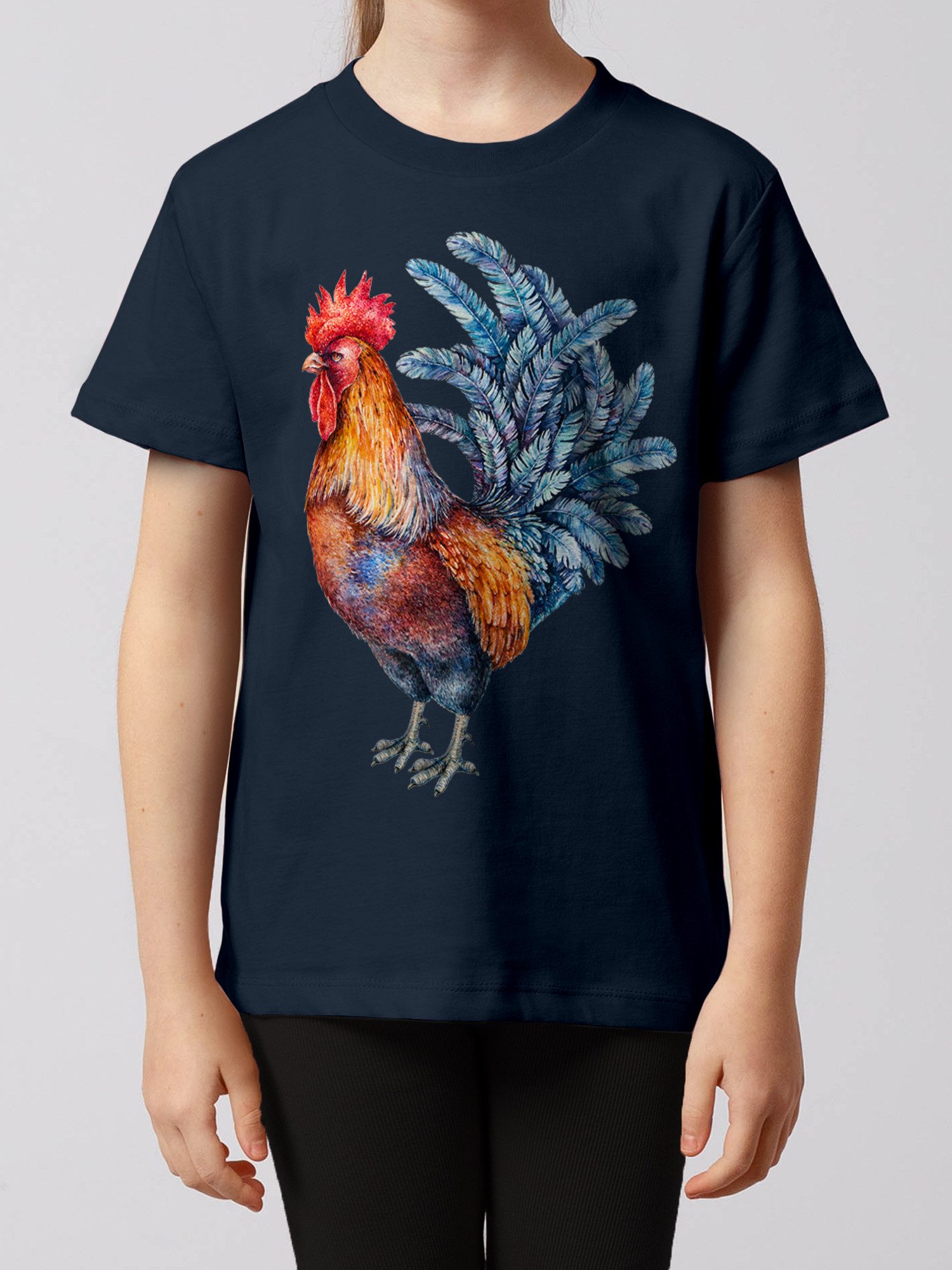T-Shirt Grimmiger Gockel