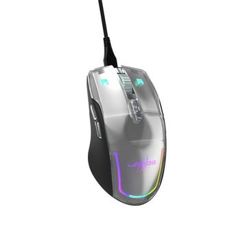 uRage Reaper 515 Illuminated, Schwarz Gaming-Maus (kabelgebunden)