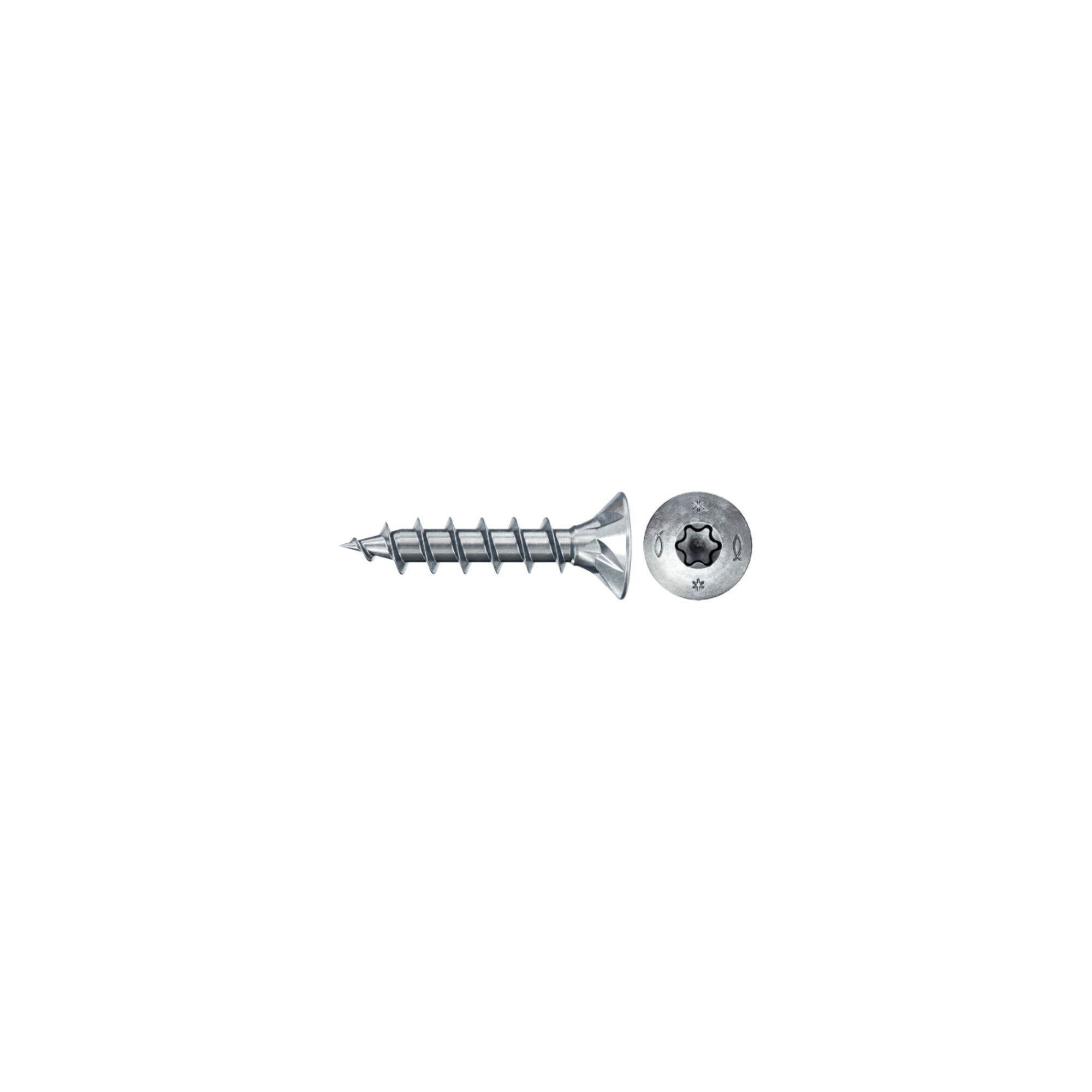 fischer Spanplattenschraube fischer Power-Fast II 3,5x16 SK blvz VG TX 200 1000 Stk