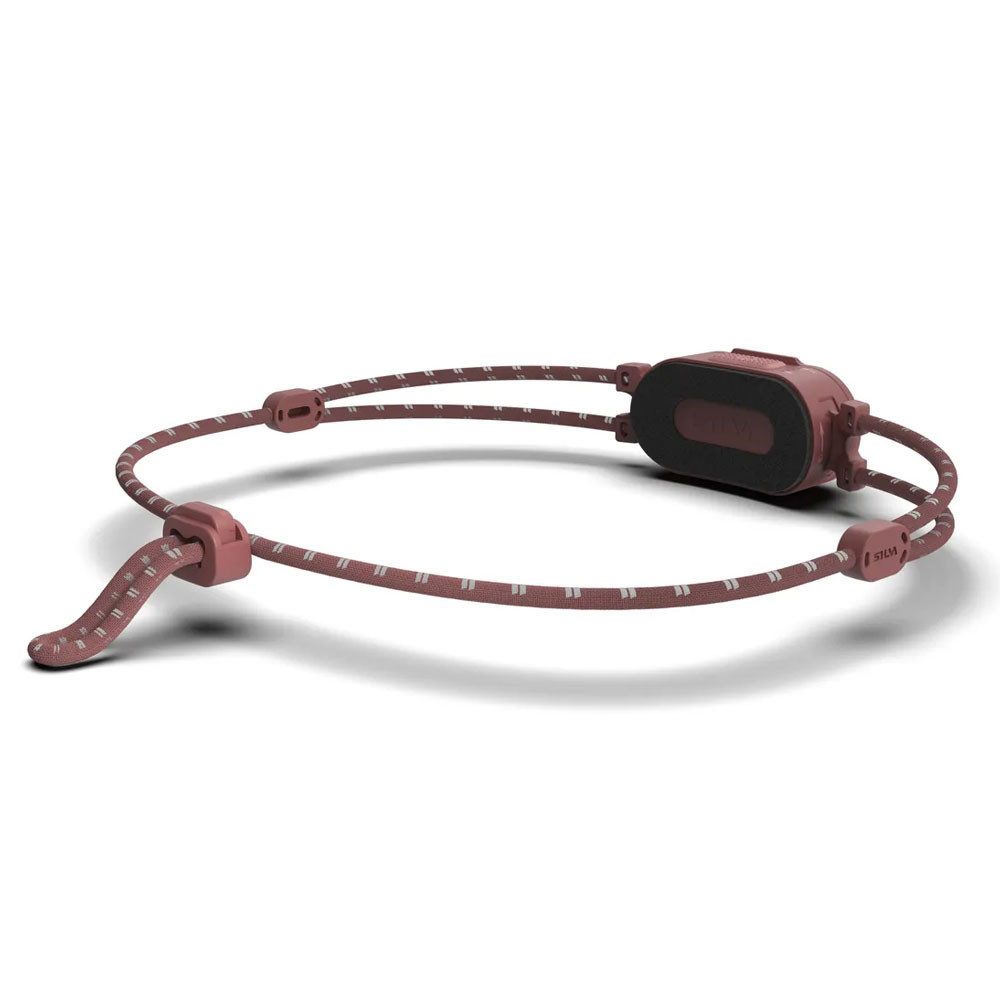 Silva LED Stirnlampe Smini Fly LED Stirnlampe 250 Lumen mit Kordelstirnband - Rosa (1-St), sehr leicht, lange Laufzeit