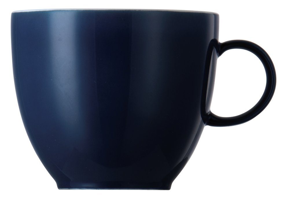 Thomas Porzellan Tasse Sunny Day Petrol Tee-/Kombi-Obertasse 0,2 l, Porzellan, Tassen