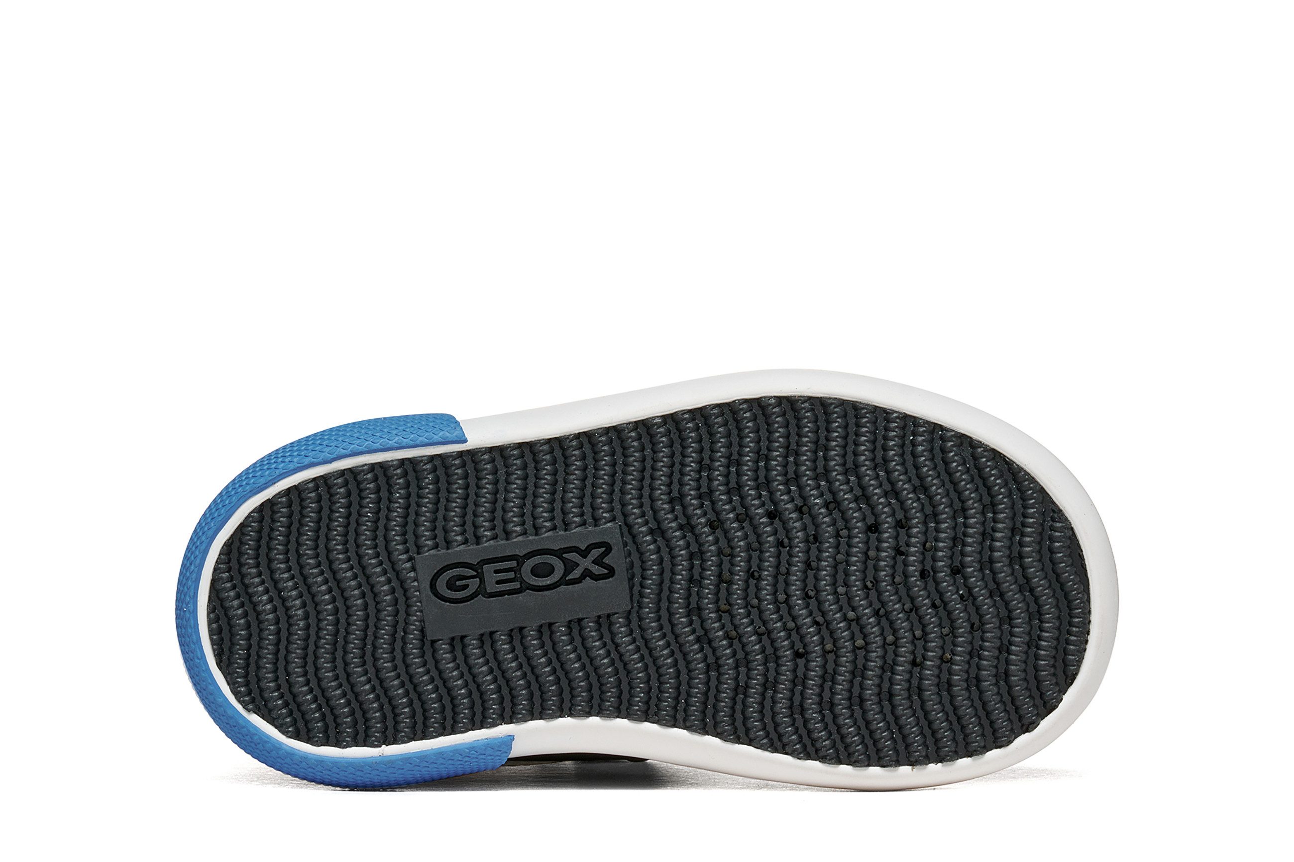 Geox B GISLI BOY Lauflernschuh Freizeitboots, High-Top-Sneaker, Klettschuh mit BATMAN Motiv