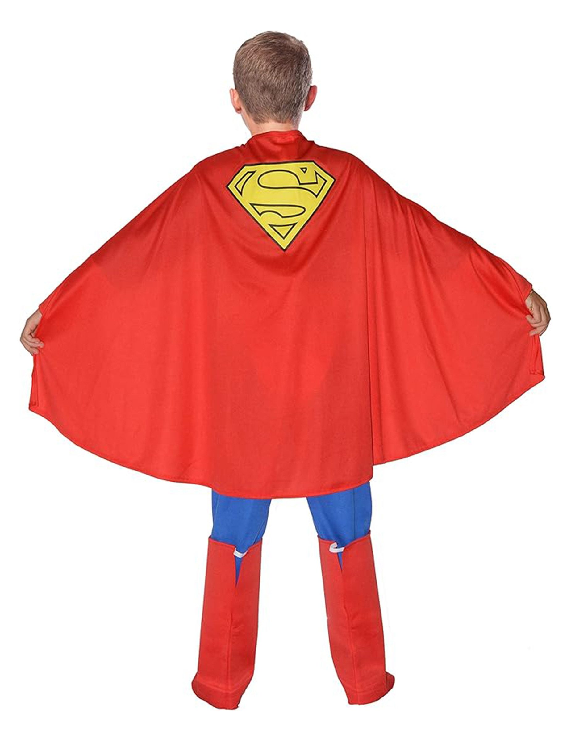 Ciao s.r.l Kostüm Superstarkes Superman-Kostüm für Jungen mit Muskeln rot-blau-gelb