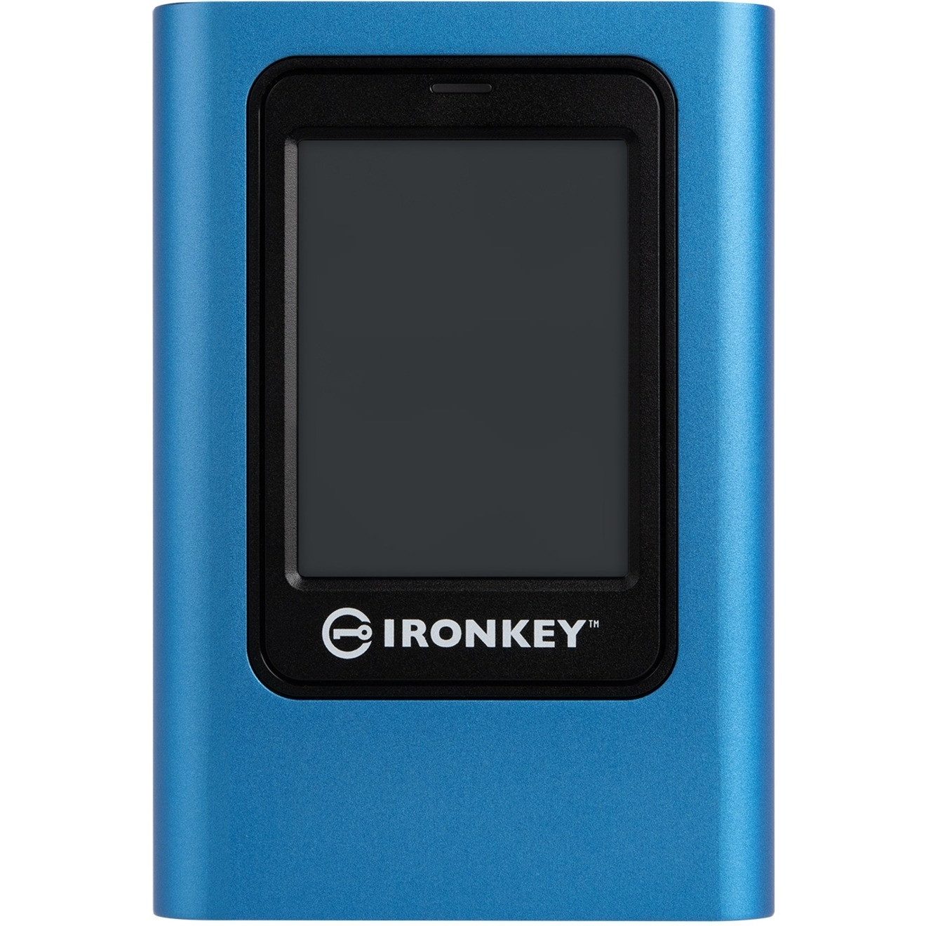 Kingston IronKey VP80 960GB Portable USB-C mobile externe SSD (960 GB) 250 MB/S Lesegeschwindigkeit, 250 MB/S Schreibgeschwindigkeit, AES 256-Bit XTS, Touchscreen, Multi-PIN, Brute-Force Schutz
