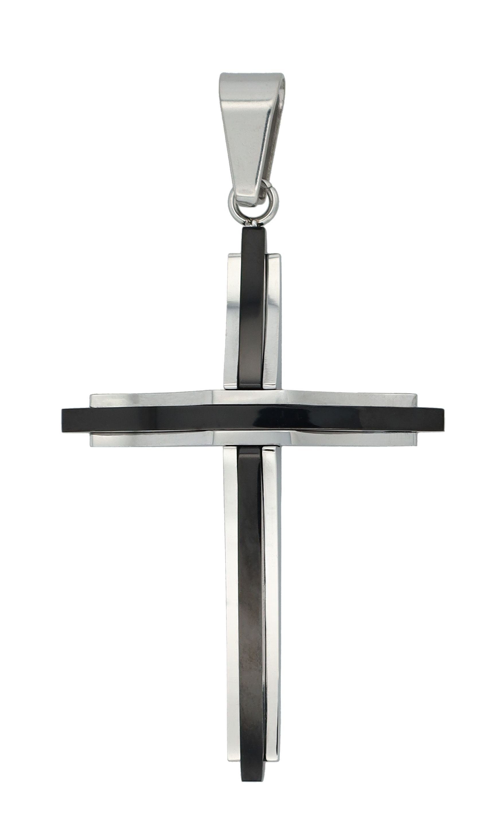 Kettenanhänger Anhänger – Kreuz Kreuzanhänger aus Edelstahl