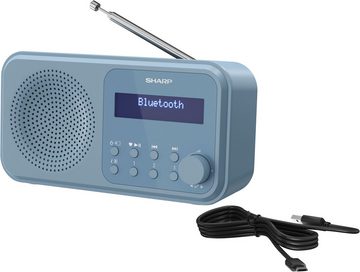 Sharp DR-P420 Radio (Digitalradio (DAB), FM-Tuner mit RDS, 2 W)