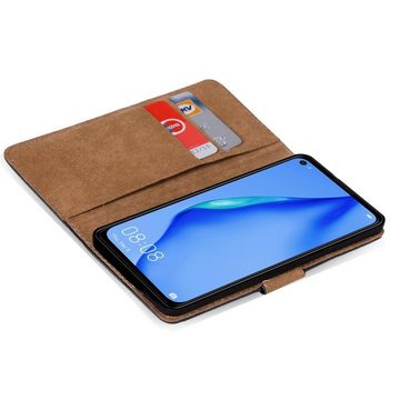CoolGadget Handyhülle Book Case Handy Tasche für Huawei P40 Lite 6,4 Zoll, Hülle Klapphülle Flip Cover für P40 Lite Schutzhülle stoßfest