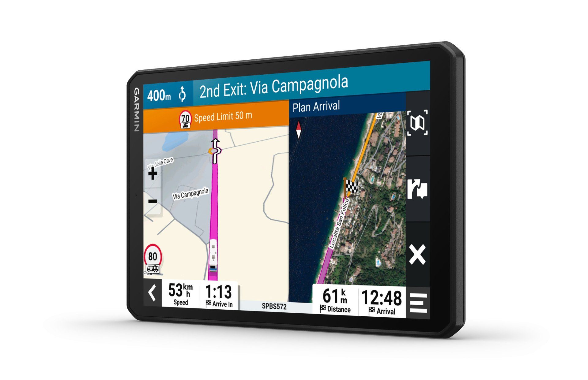 Garmin Camper 895 Karten-Updates, MT-D (45 Länder), Navigationsgerät Bluetooth) (Europa EU