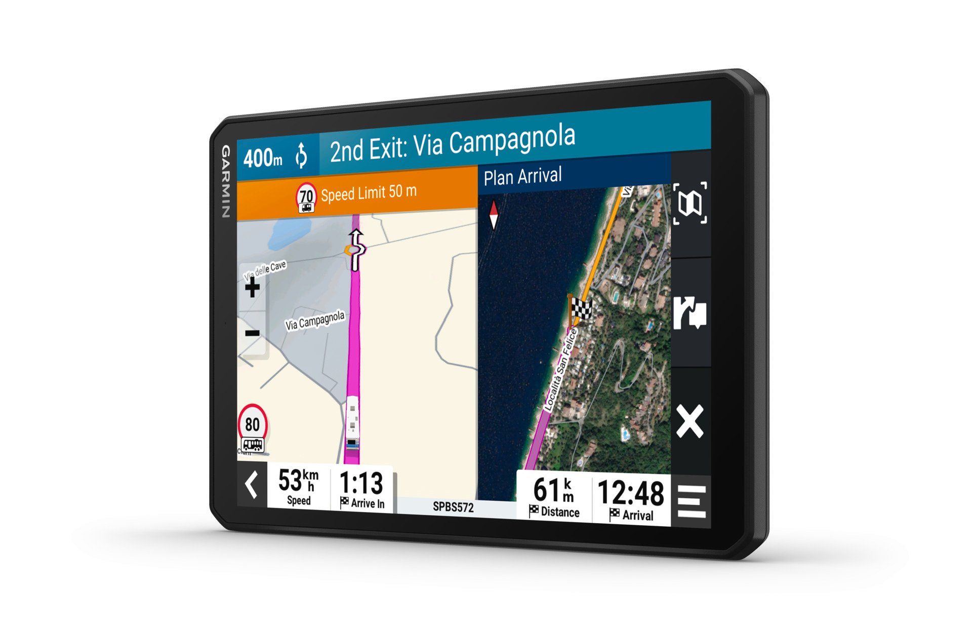 Garmin Camper 895 MT-D EU Navigationsgerät (Europa (45 Länder), Karten-Updates, Bluetooth)