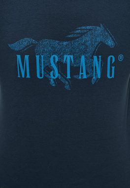 MUSTANG Kurzarmshirt Print-Shirt