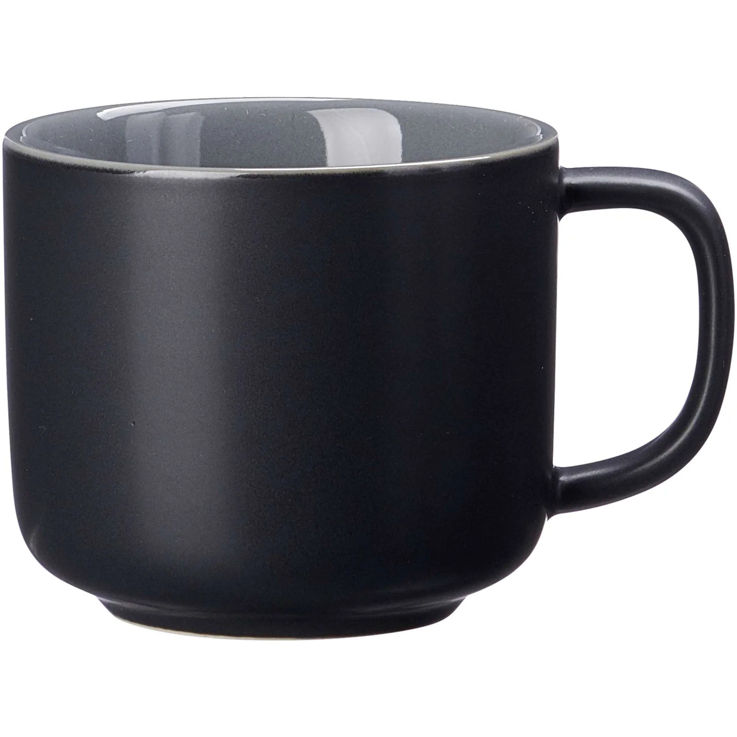Tasse Ritzenhoff & Breker Kaffee Obertasse Jasper Keramik 240 ml schwarz