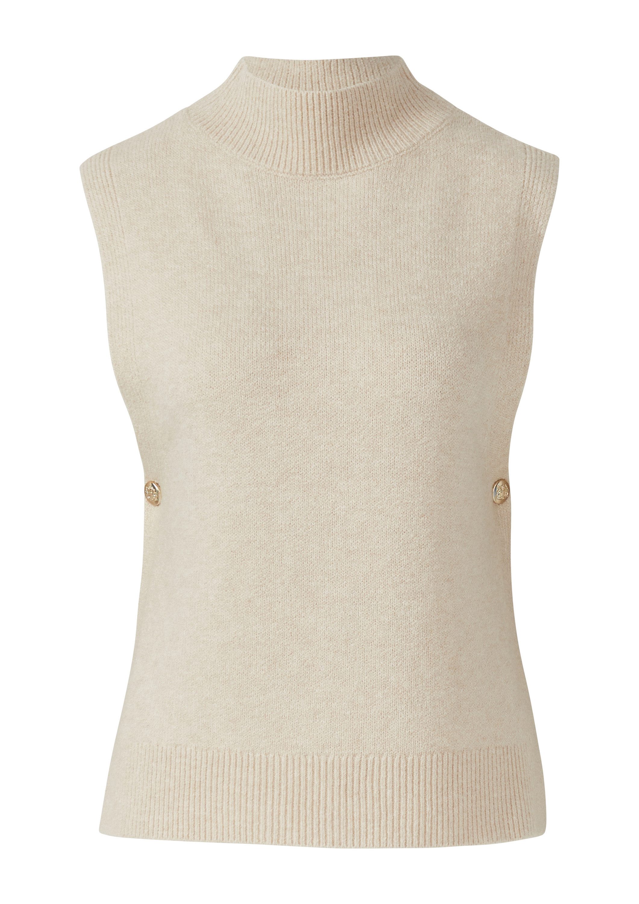 s.Oliver Rundhalspullover Strickpullover Weicher Strickpullunder mit Stehkr günstig online kaufen