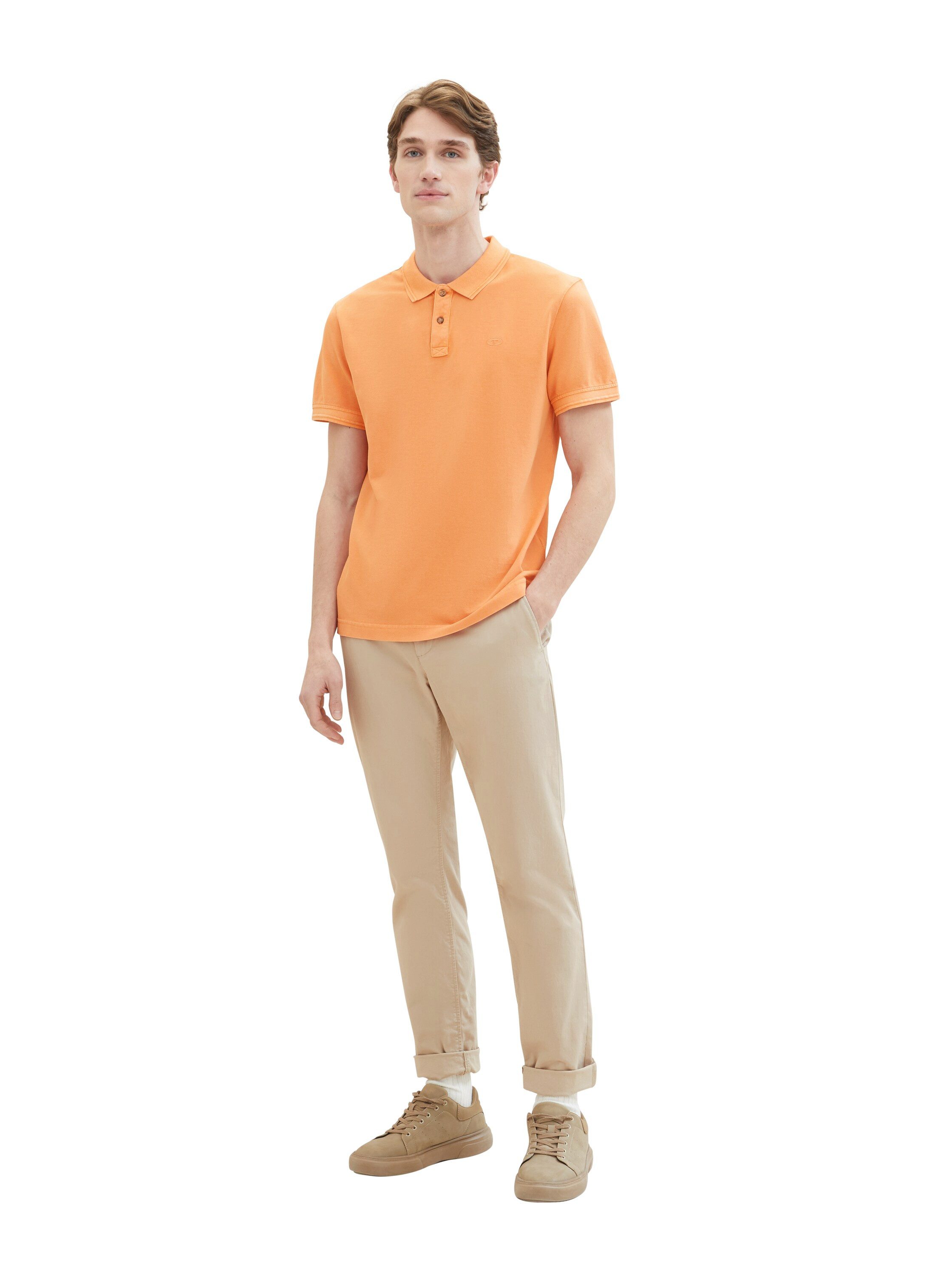 TOM TAILOR Poloshirt mit Logo Stickerei