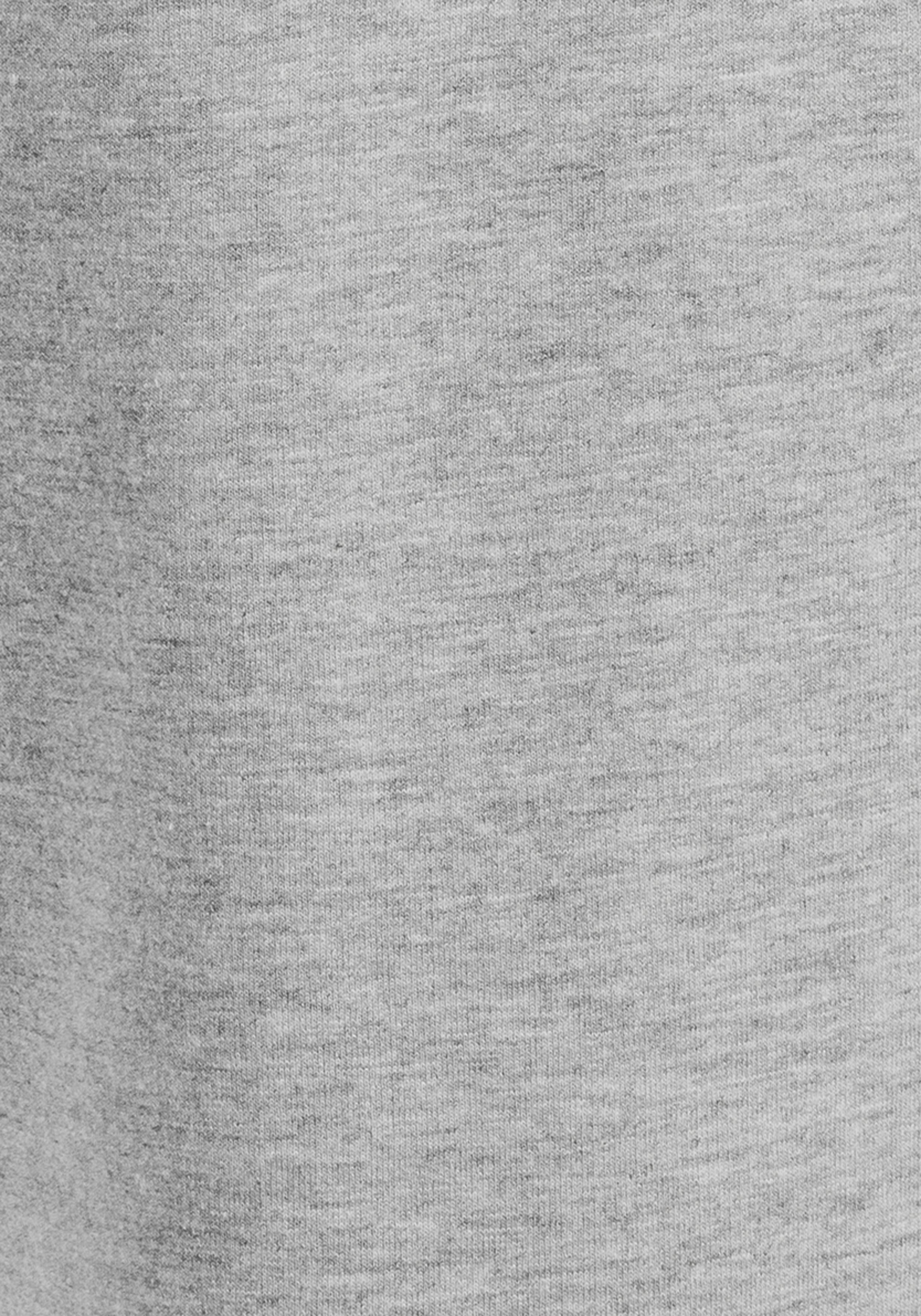 Sweatshorts KangaROOS Sweatware weicher aus grau-meliert