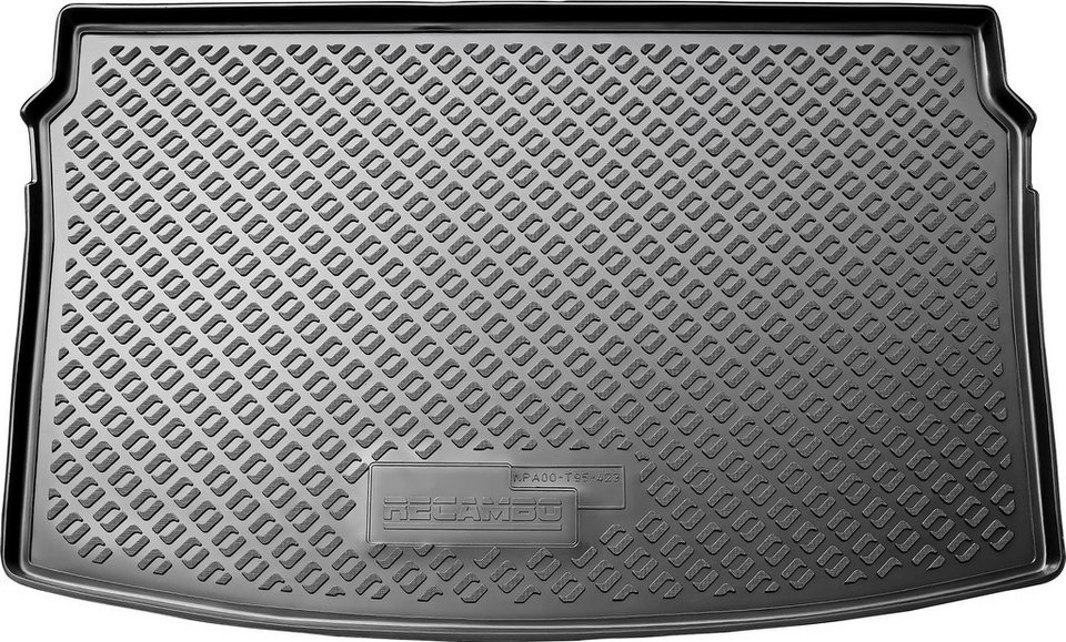 RECAMBO Kofferraumwanne CustomComforts (1 St), für VW Polo, VI Typ AW1 ab  2017 -, perfekte Passform