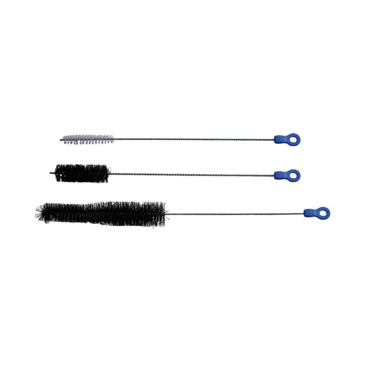 HOBBY Aquarium Reinigungsbürsten-Set, 37 cm, Ø 1,5 / 2,5 / 3,5 cm