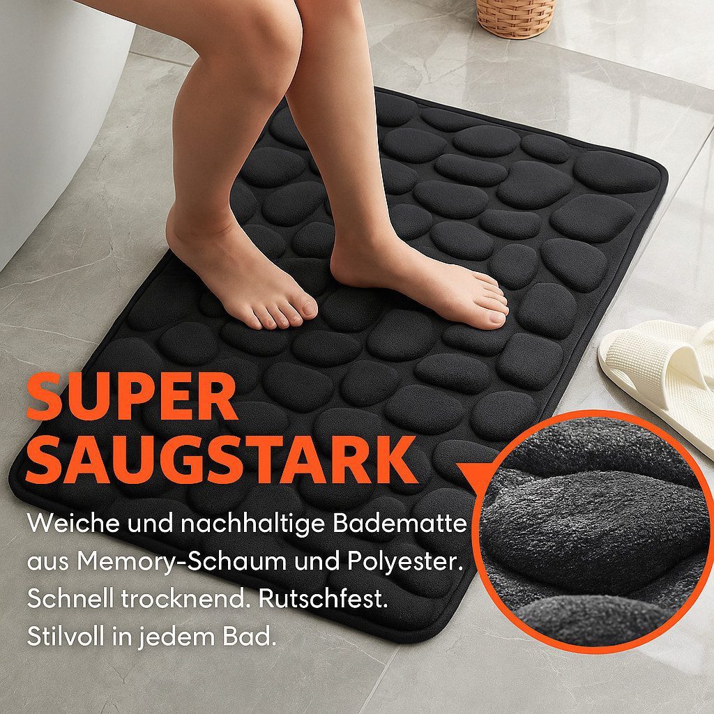 Euroshowers GmbH Badematte Rimini, Badematte, Badvorleger, Badezimmer Teppi günstig online kaufen