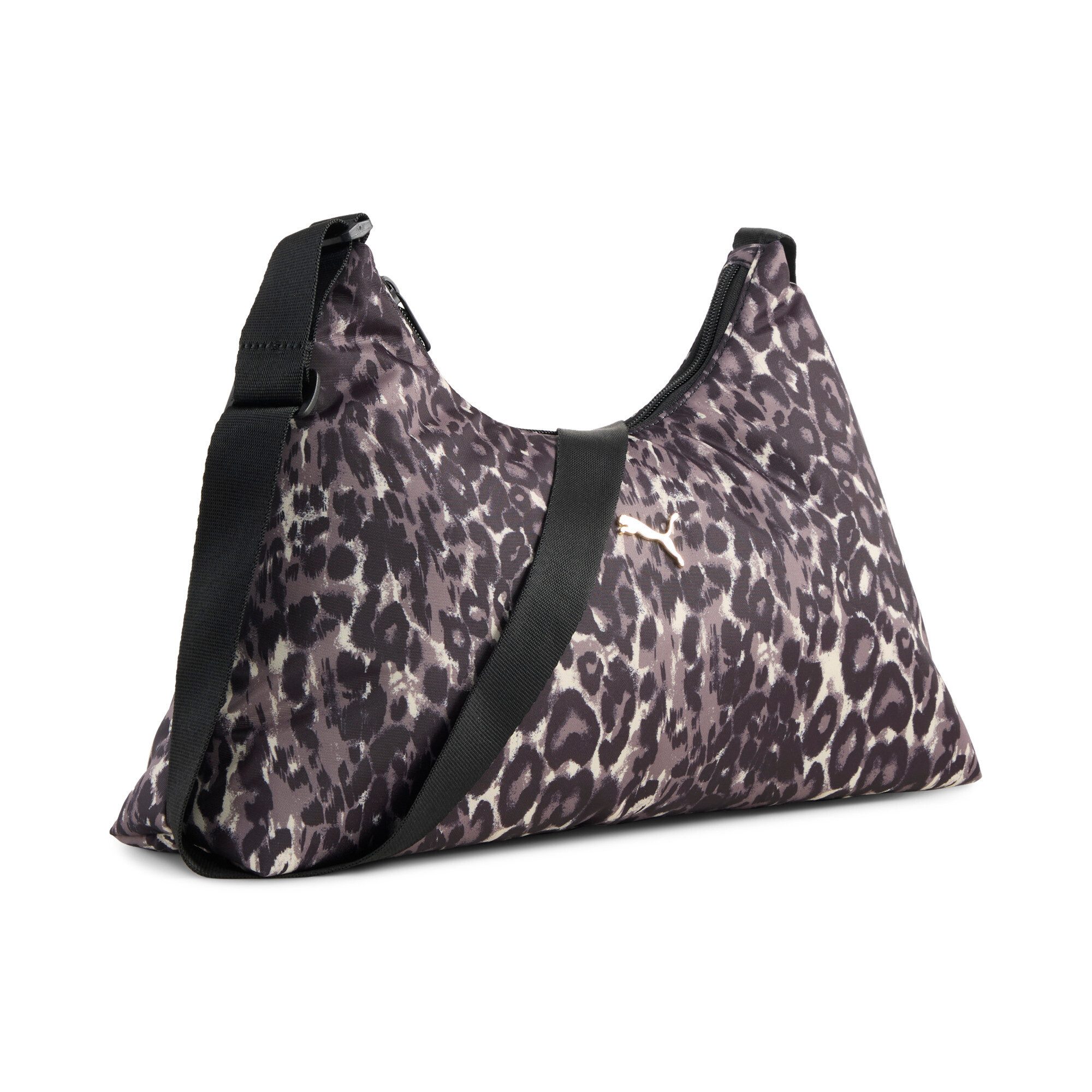 PUMA Umhängetasche POP MEDIUM PRISM BAG, mit Animal-Print-Optik, sportlicher Stil, Umhängetasche, aus Polyester